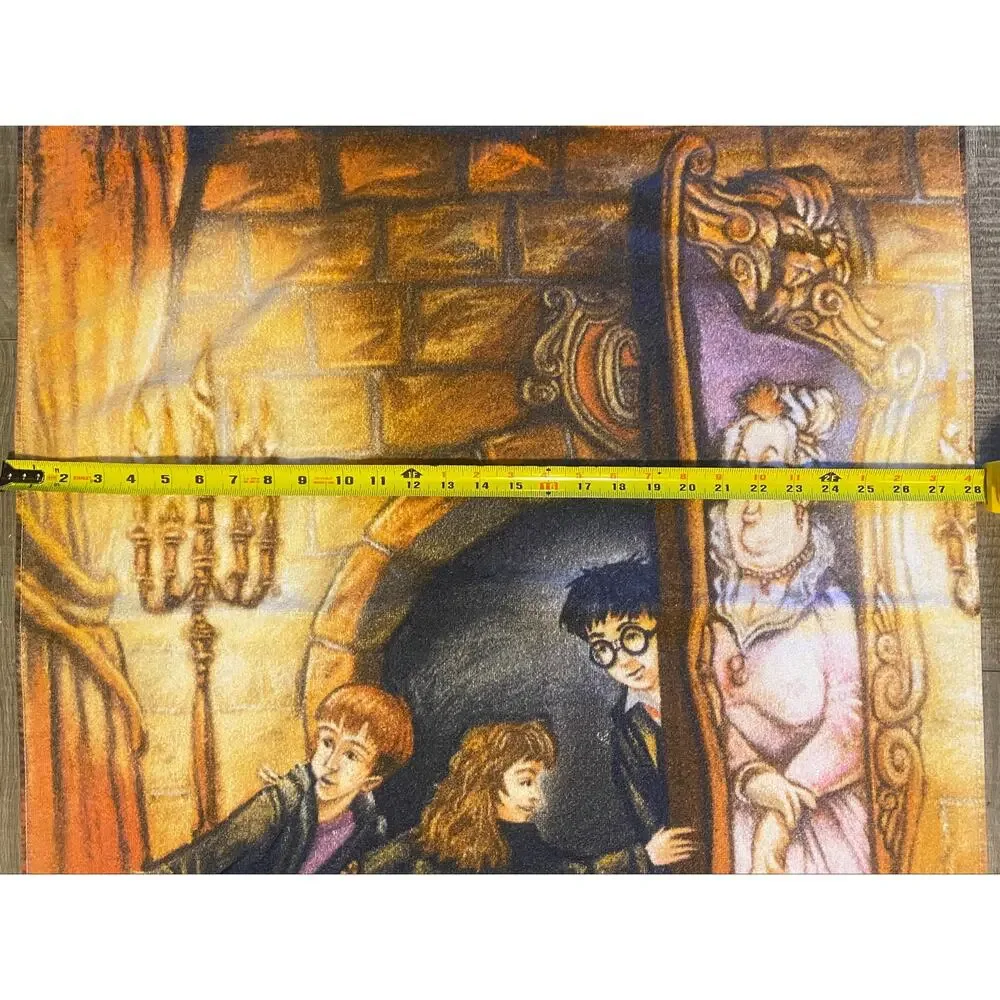 Vintage 2000 Harry Potter Mirror of Erised Bath Beach Towel Warner Bros 28x54